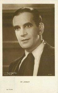 Al Jolson Warner Bros 1920s Silent Movie Actor RPPC Photo Postcard 21-3828