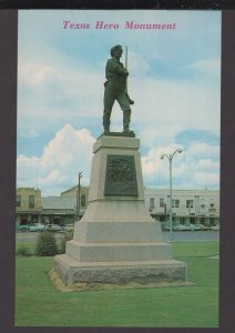 Texas Gonzales - Monument to the immortal Thirty-Two the Alamo - Chrome