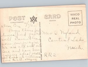c1922 Red Boy Mine Baker Oregon OR RPPC Real Photo Postcard