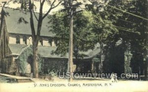 St. Ann's Episcopal Church - Amsterdam, New York NY  