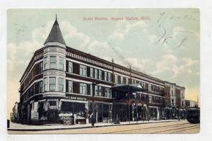 Benton Harbor Hotel MI Michigan 1908 Vintage Postcard