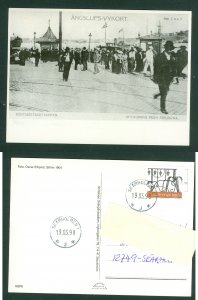 Sweden 1904/1998. Ship Arrived From Faroe Islands. Postal Used,