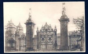 Memorial Gates Holyrood Palace Edinburgh unused c1930's