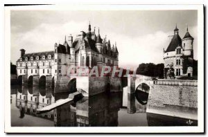 Postcard Old Chateau Chenonceau The Facade North East Tower of Brands