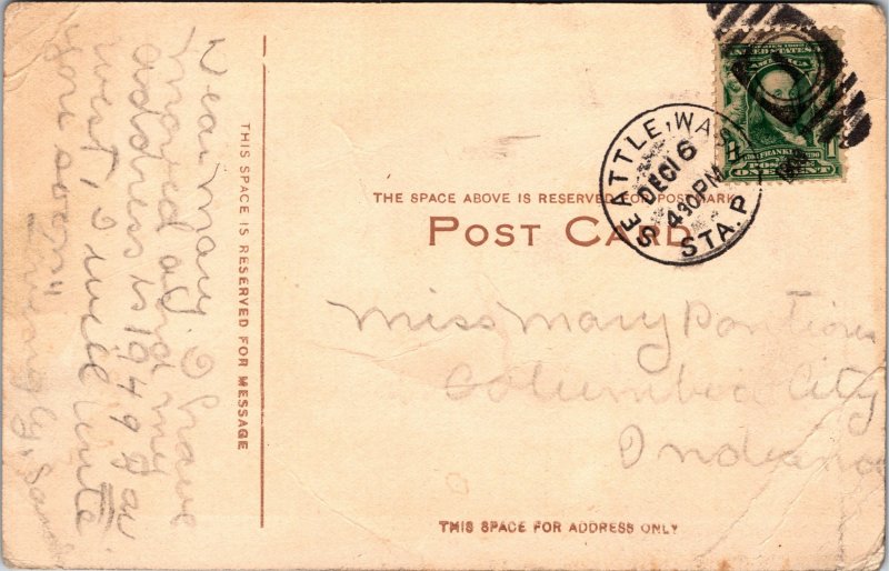 Postcard WA Tacoma High School