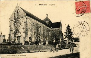 CPA PERTHES - L'Église (995393)