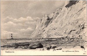 Lighthouse and Rocks Eastbourne England