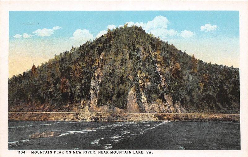 D70/ Mountain Lake Virginia Va 4 Postcards Mountain Lake Hotel Bear's Cliff c20s