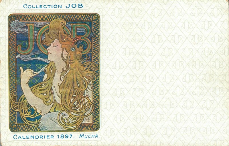 Collection JOB Calendrier 1897 Alphonse Mucha 04.39