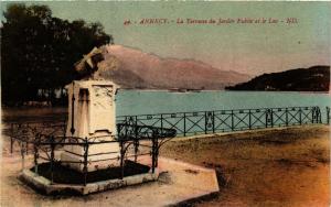 CPA ANNECY - La Terrasse du Jardin Public et le Lac (691464)