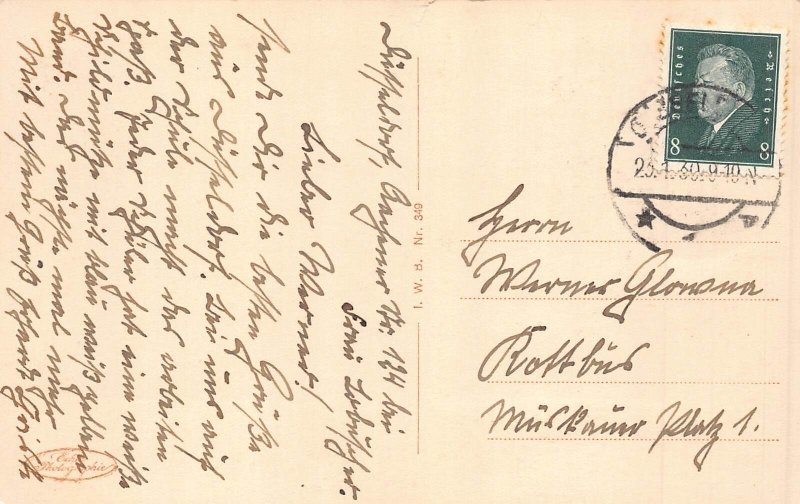 A213 Germany 1930 Duesseldorf Rhine Bridge Steamboat RPPC postcard