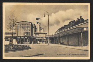 Muiderpoort Station Amsterdam NETHERLANDS Unused c1920s