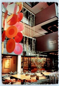 ATLANTA, Georgia GA ~ PEACHTREE CENTER Shopping Center Mall 4x6 Postcard 1970s
