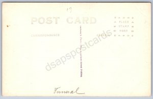 K43/ Peking China Foreign RPPC Postcard c1930s Funeral March Men  459