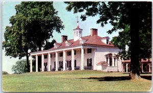 Postcard - The home of Washington - Mount Vernon, Virginia