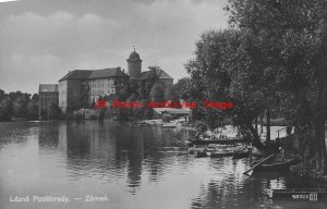 Czech Republic, Lazne Podebrady, RPPC, Zamek Castle, Photo No 5810/3