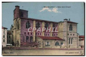 Postcard Ancient Romans Drome Eglise Saint Bernard