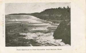 Point Greenville Point Elizabeth Moclips WA Simons View Co. Unused Postcard E12