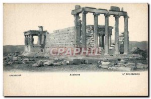 Old Postcard Athens L & # 39Erechthee