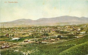 Birdseye View Pocatello Idaho C-1910 Postcard undivided 11956