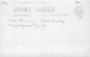 J9/ Estabrook Bailey Colorado RPPC Postcard c1910  Silver Spruce Ranch 4