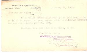 American Med. Journal, Philadelphia 1905