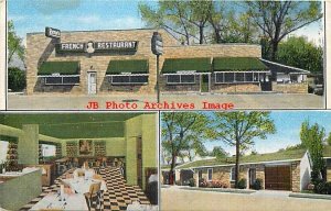 IN, Indianapolis, Indiana, Renes Restaurant, Eaton Motel,MultiView,Kropp No 1137