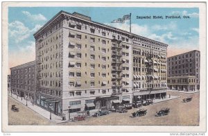 Exterior, Imperial Hotel,Portland,Oregon,PU-1924