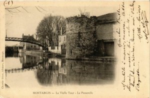 CPA Loiret MONTARGIS Vielle Tour Passerelle (984719)