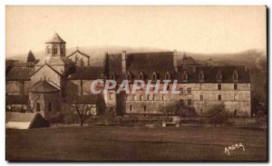 Old Postcard Obazine Church and Monastery