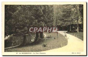 Old Postcard La Bourboule Fenestre Park