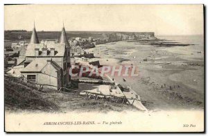 Old Postcard Arromanches The general view bathroom