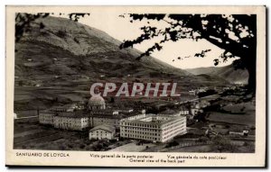 Old Postcard Spain Espana Spain Santuario de Loyola's Vista general parte pos...