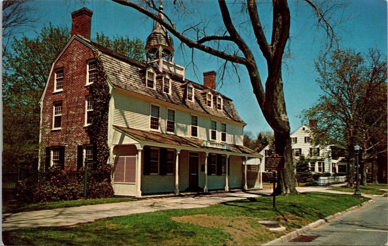 Historic Long Island Clinton Academy Main St East Hampton NY New York Postcard