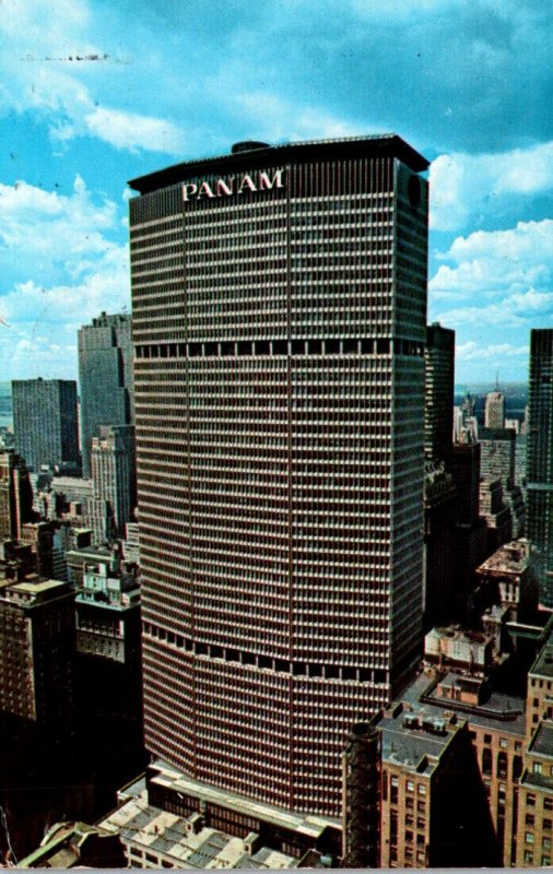 New York City The Pan Am Building 1972