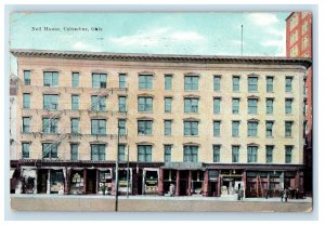 1915 A View Of Neil House Building Columbus Ohio OH Posted Antique Postcard