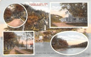 Eddy Farm Sparrowbush, New York Postcard