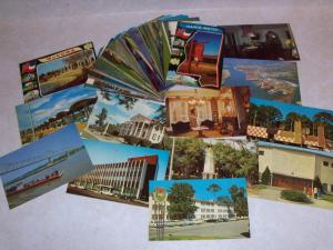 Bulk Lot of about 1000 + Chrome Postcards 1950-Now