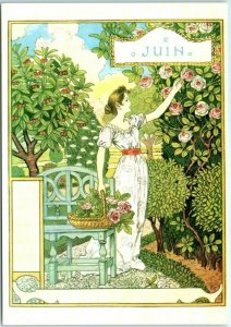 M-38440 La Belle Jardinière By Eugène Grasset Museum of Arts and Crafts Germany