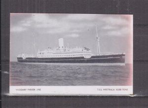 HUDDART PARKER  WESTRALIA  Ship, 1929 ppc., REPRINT