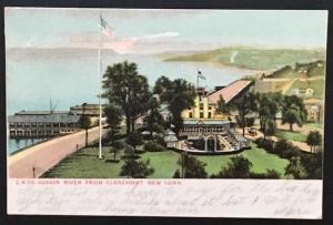 Hudson River from Claremont New York CV115 1907