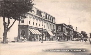 Selinsgrove Pennsylvania Market Street Looking South Vintage Postcard AA63975