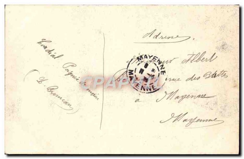 Old Postcard Fountain and the Quinconees Rambouillel Park