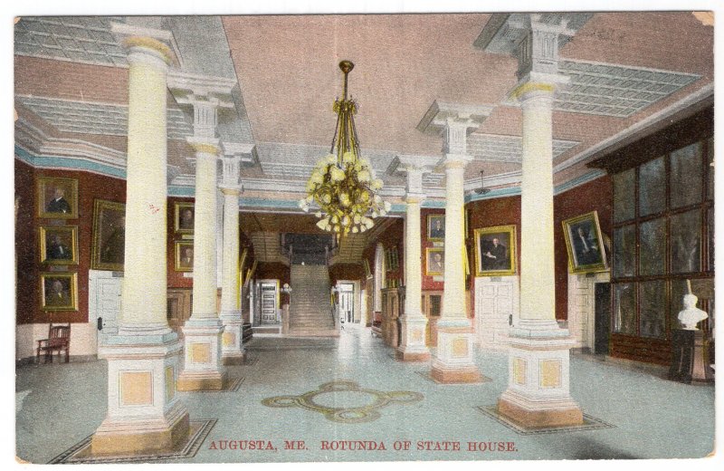 Augusta, Me, Rotunda Of State House