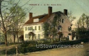 Ex Gov Haines Home in Hamburg, New Jersey