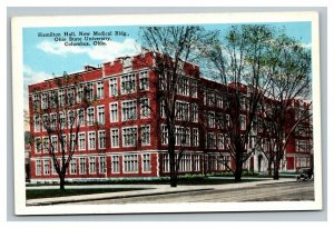 Vintage 1920's Postcard Hamilton Hall Medical Building The Ohio State University