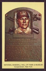 William R Hamilton Baseball Hall Fame Post Card 3254