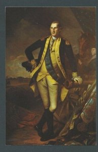 Post Card NJ George Washington At The Battle Of Princeton
