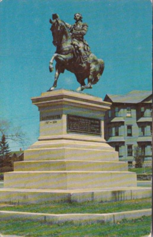 Massachusetts Fall River The Lafayette Monument