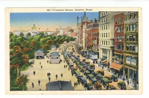 MA - Boston. Tremont Street ca 1920's